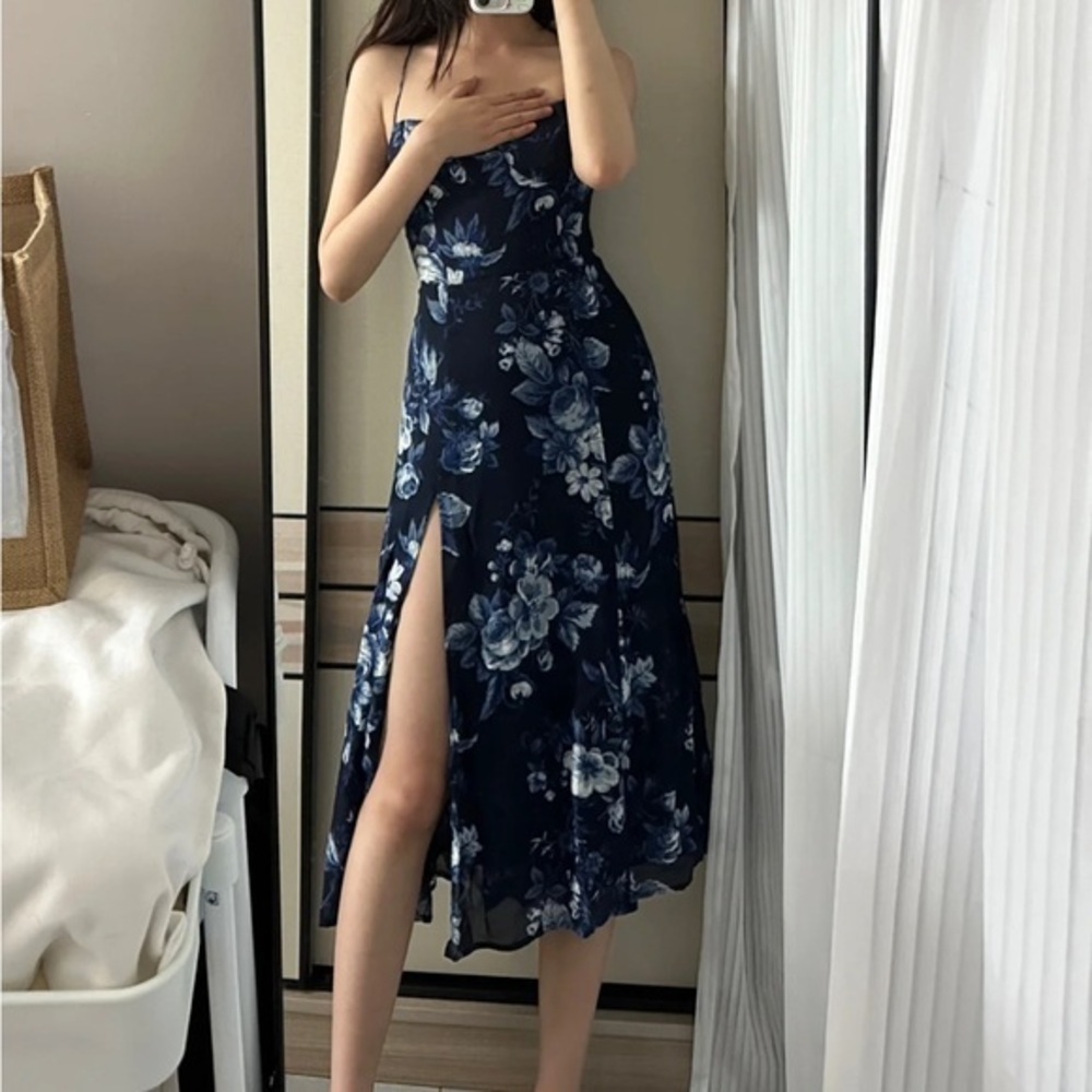 New Reformation Juliette Dress Lottie - Picture 1 of 5